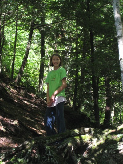 Kat seemed to find all the wildlife on the trail.