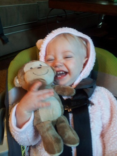 Hailey and Monkey