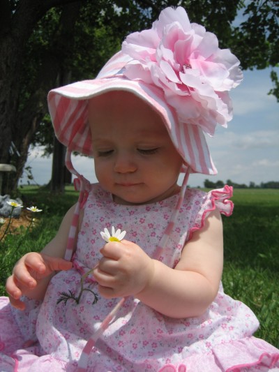 Exploring the yard out at the farm