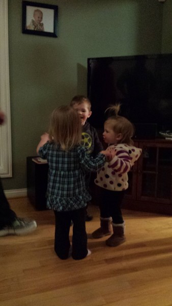 The kids had a blast with their friends Grayson and Raelyn, and all the parents enjoyed catching up too.